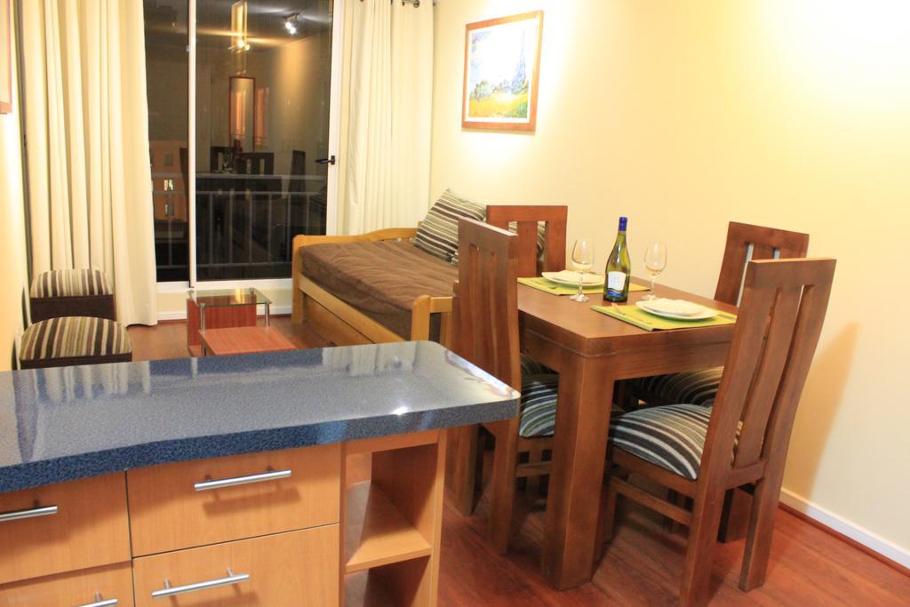 Apartament Plaza Paris Amistar Santiago de Chile Pokój zdjęcie