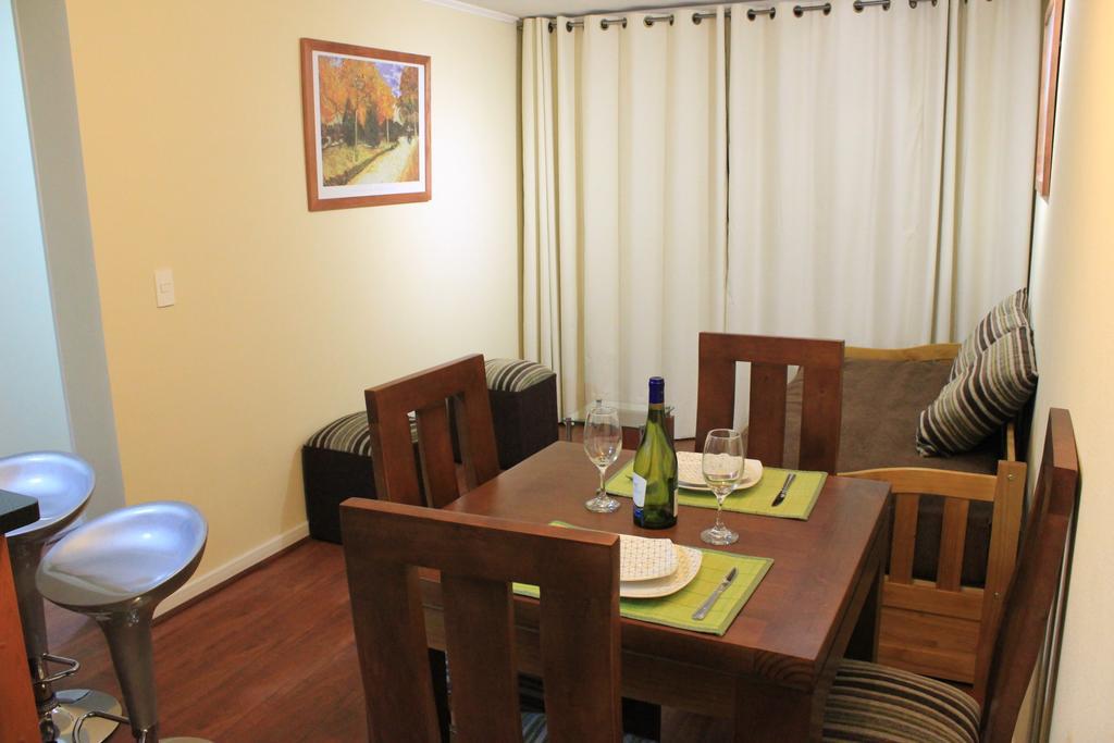 Apartament Plaza Paris Amistar Santiago de Chile Zewnętrze zdjęcie
