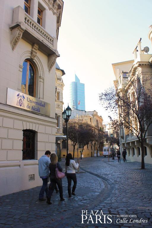 Apartament Plaza Paris Amistar Santiago de Chile Zewnętrze zdjęcie