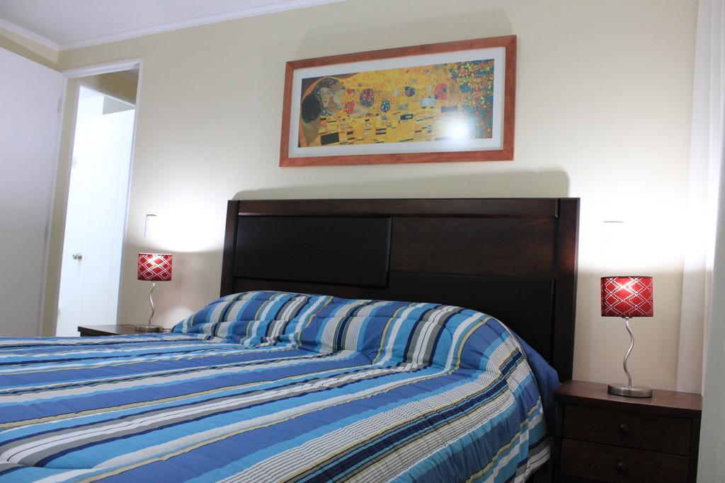 Apartament Plaza Paris Amistar Santiago de Chile Pokój zdjęcie