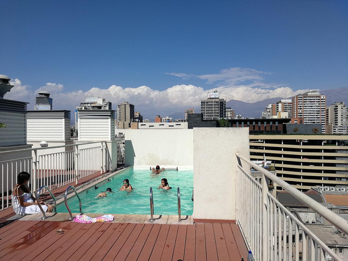 Apartament Plaza Paris Amistar Santiago de Chile Zewnętrze zdjęcie